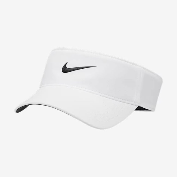 BRAND NEW unisex men women nike Nike white ace adjustable visor hat  L/XL golf - Picture 6 of 9